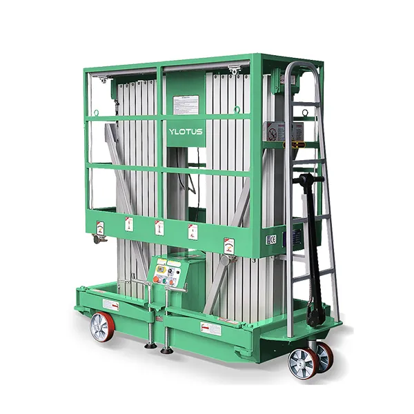 Aluminum Alloy Double Mast Aerial Platform